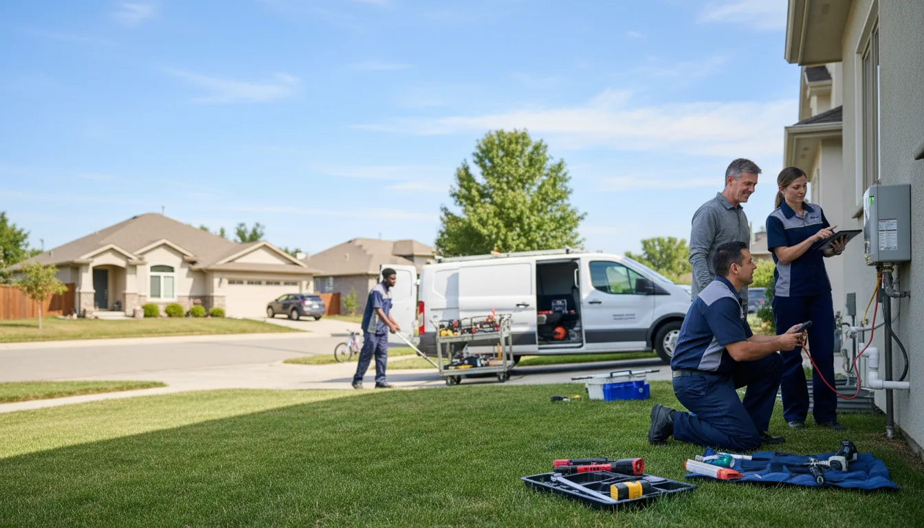 Tankless water heater service in East Butler, PA